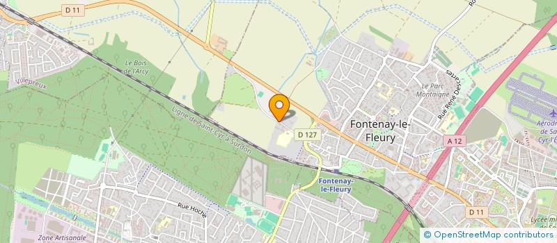 localisation de l'entreprise MONROCQ JARDINS à FONTENAY-LE-FLEURY