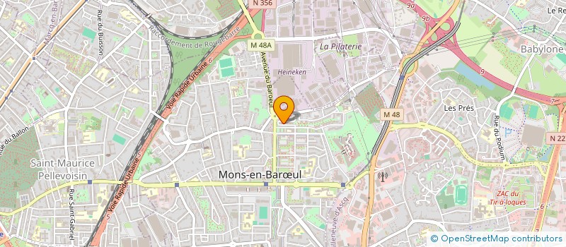 localisation de l'entreprise MONS ACTIV  MONS-EN-BAROEUL