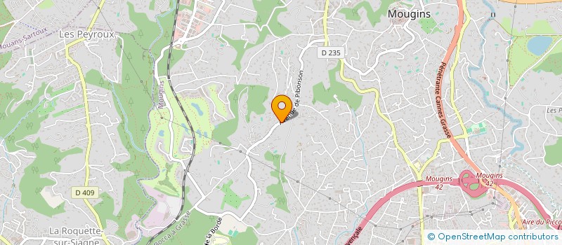 localisation de l'entreprise MONS AEGYTNA MUSICALIS  MOUGINS