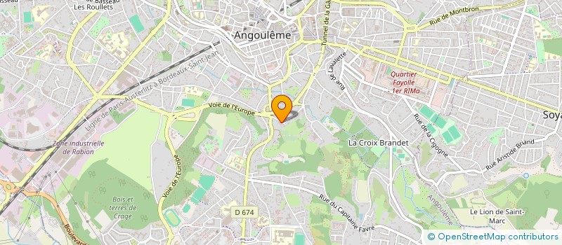 localisation de l'entreprise MONS EDITIONS à ANGOULEME