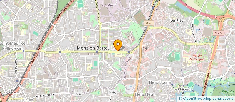 localisation de l'entreprise MONS EN BONHEUR  MONS-EN-BARUL
