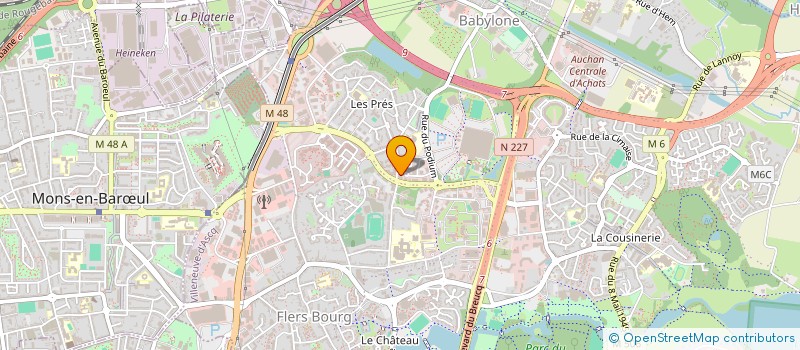 localisation de l'entreprise MONS MIRA à VILLENEUVE-D'ASCQ