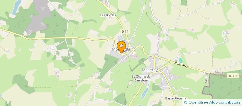 localisation de l'entreprise MONS MIRABILIS  MONTMIRAIL