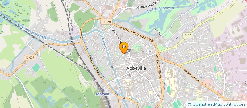 localisation de l'entreprise MONS NOYER à ABBEVILLE