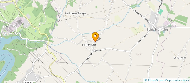 localisation de l'entreprise MONSACRE à SAINT-PLANTAIRE