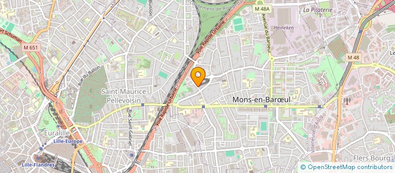 localisation de l'entreprise MONSARVILLE  MONS-EN-BARUL