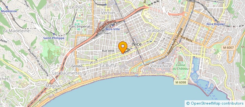 localisation de l'entreprise MONSEAU à NICE