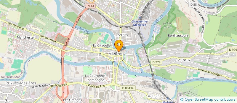 localisation de l'entreprise MONSEF FAGROUD à CHARLEVILLE-MEZIERES