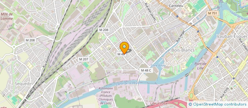 localisation de l'entreprise MONSEF VTC à LILLE