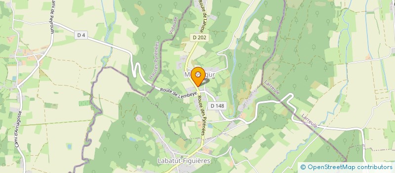 localisation de l'entreprise MONSEGUR AMITIE  MONSEGUR