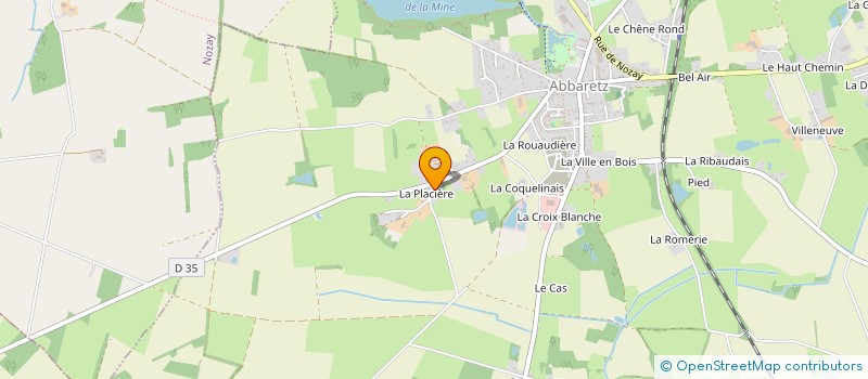 localisation de l'entreprise MONSEIGNEUR à ABBARETZ