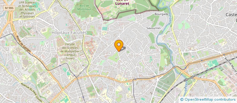 localisation de l'entreprise MONSEIGNOR IMMOBILIER à MONTPELLIER
