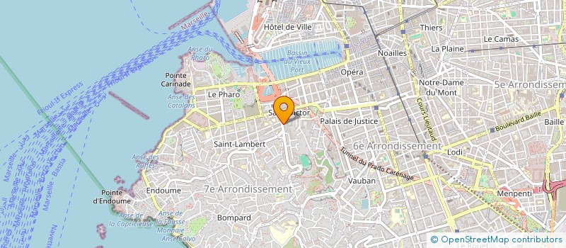 localisation de l'entreprise MONSELLA à MARSEILLE