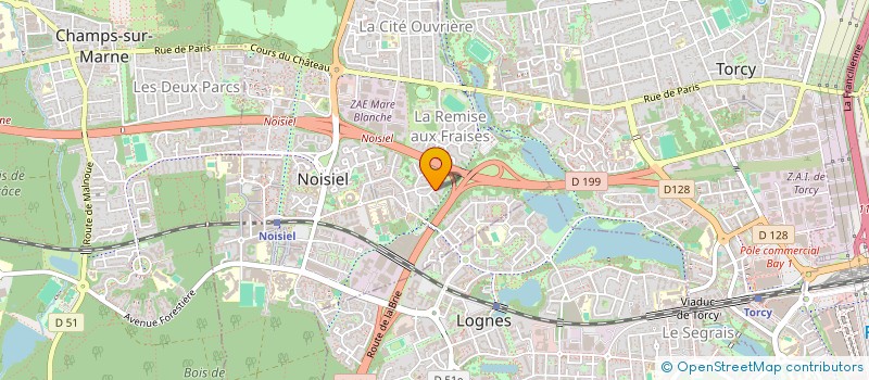 localisation de l'entreprise MONSER  NOISIEL