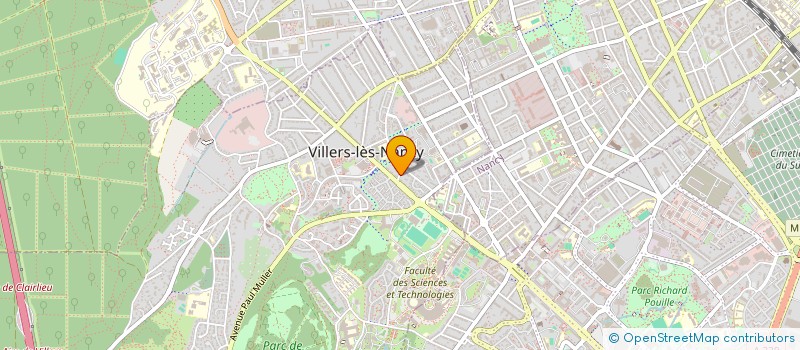 localisation de l'entreprise MONSERVICEPRO DEVELOPPEMENT  VILLERS-LES-NANCY