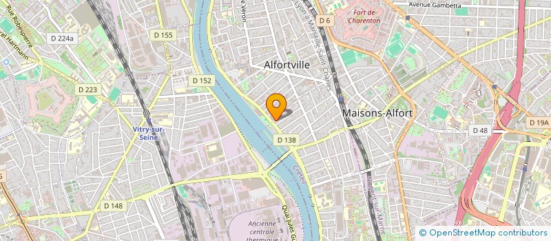 localisation de l'entreprise MONSIE à ALFORTVILLE