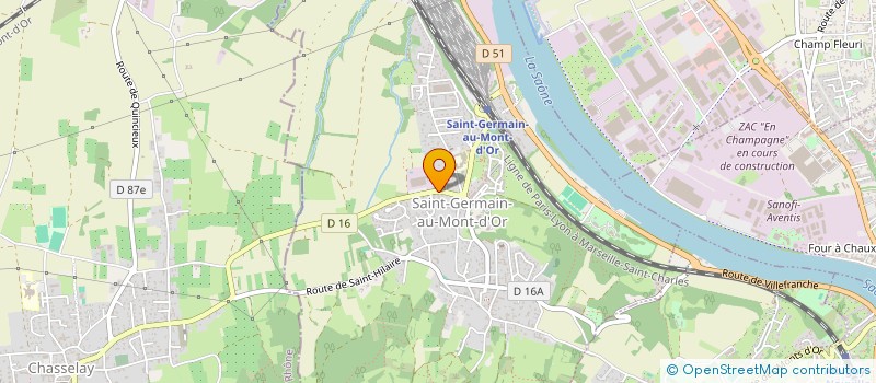 localisation de l'entreprise MONSIEUR A GIACOMOBONO  SAINT-GERMAIN-AU-MONT-D'OR