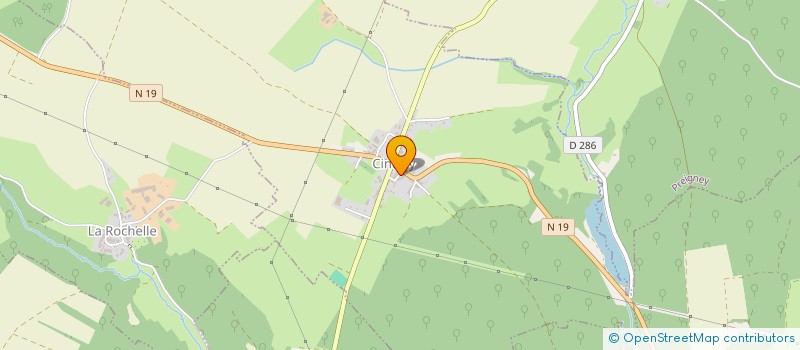 localisation de l'entreprise MONSIEUR AABD FRITES  CINTREY