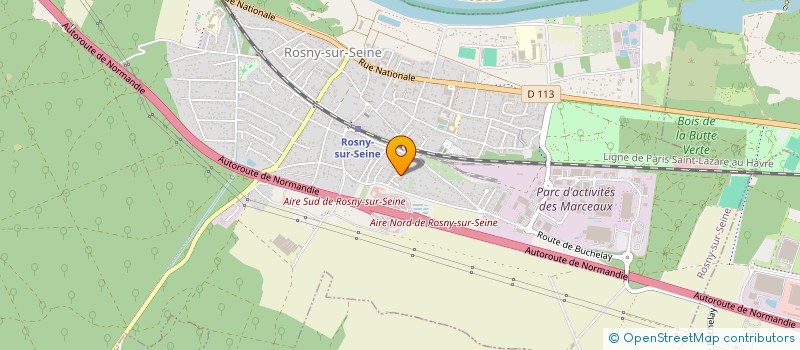 localisation de l'entreprise MONSIEUR AADIL AHDICH  ROSNY-SUR-SEINE