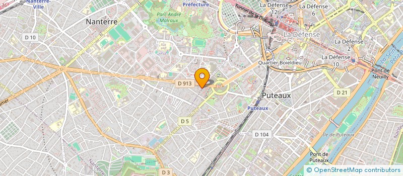 localisation de l'entreprise MONSIEUR AADIL CHAKOUR  NANTERRE