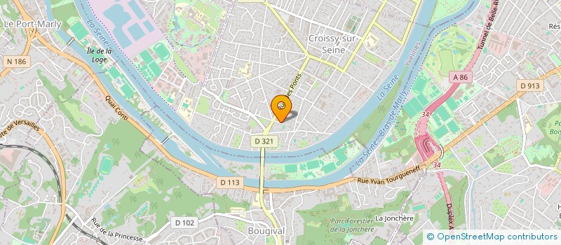 localisation de l'entreprise MONSIEUR AADIL FAHIM  CROISSY-SUR-SEINE