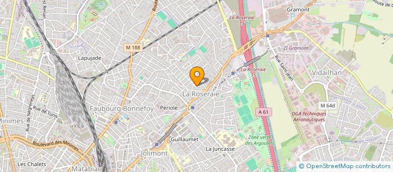 localisation de l'entreprise MONSIEUR AADIL SAKHI à TOULOUSE