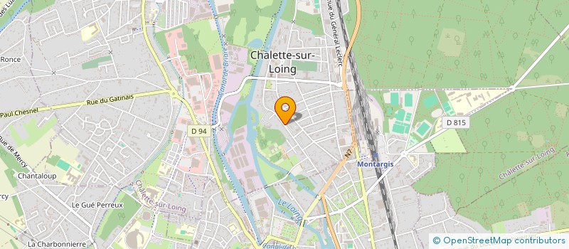 localisation de l'entreprise MONSIEUR AALA EDINE MEGGAR à CHALETTE-SUR-LOING