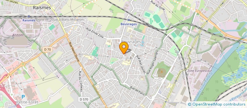 localisation de l'entreprise MONSIEUR AALAMIN ASSAHLI à BEUVRAGES
