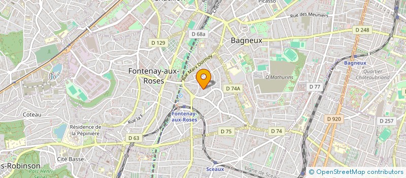 localisation de l'entreprise MONSIEUR AALSADIG HASSAN à FONTENAY-AUX-ROSES