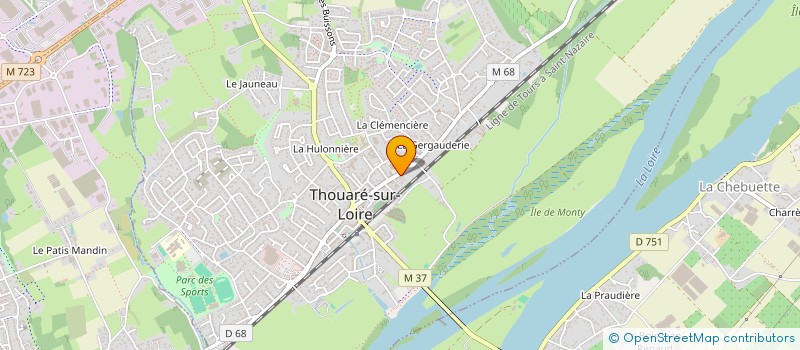 localisation de l'entreprise MONSIEUR AAMER AL JAMLI à THOUARE-SUR-LOIRE