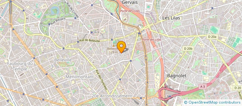 localisation de l'entreprise MONSIEUR AARON ALAYO ABREU  PARIS