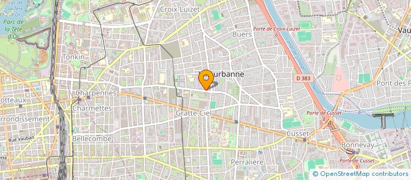 localisation de l'entreprise MONSIEUR AARON AMAR  VILLEURBANNE