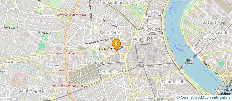 localisation de l'entreprise MONSIEUR AARON BEN-HAIM  BORDEAUX