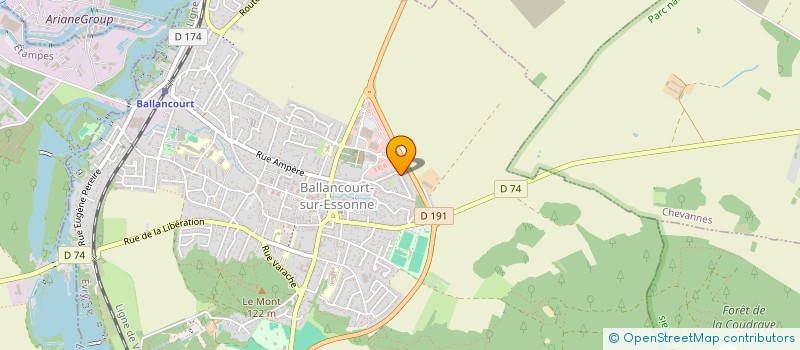 localisation de l'entreprise MONSIEUR AARON BOUM KOUL  BALLANCOURT-SUR-ESSONNE