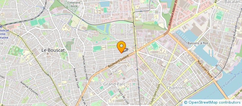 localisation de l'entreprise MONSIEUR AARON COSTA à LE BOUSCAT