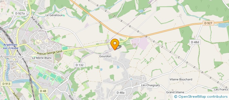 localisation de l'entreprise MONSIEUR AARON FERNANDES  LE PECHEREAU