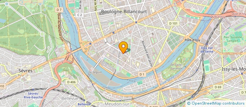 localisation de l'entreprise MONSIEUR AARON GASPARD à BOULOGNE-BILLANCOURT