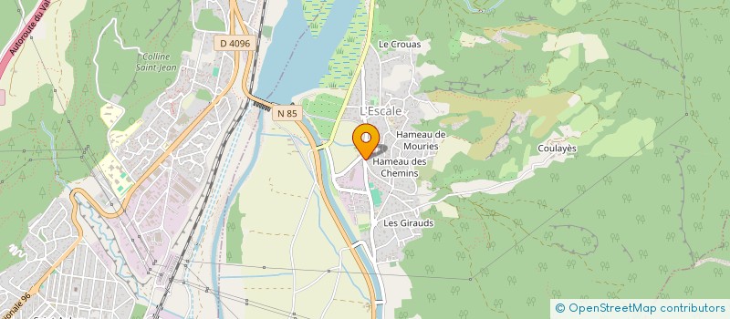 localisation de l'entreprise MONSIEUR AARON GENEVEE  L'ESCALE