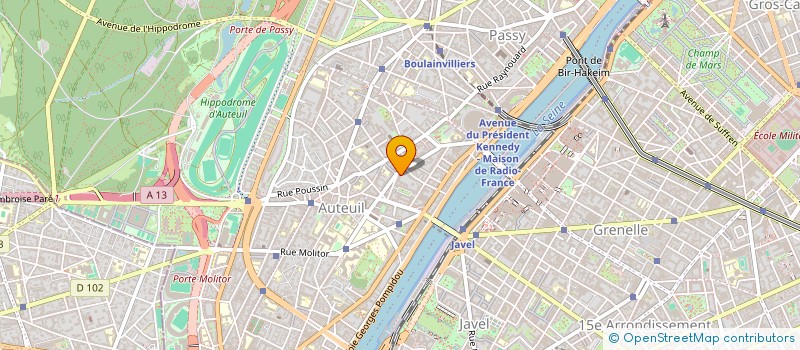 localisation de l'entreprise MONSIEUR AARON HOSCH  PARIS