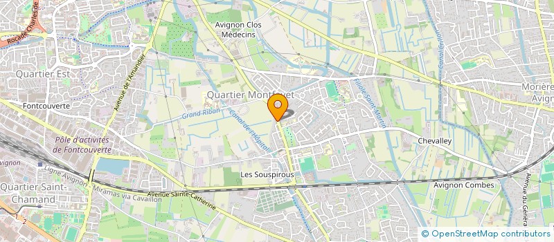 localisation de l'entreprise MONSIEUR AARON JEUILLY  AVIGNON