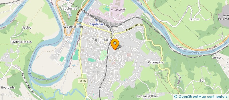 localisation de l'entreprise MONSIEUR AARON KALED à CAPDENAC-GARE