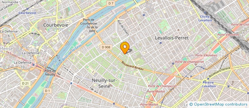 localisation de l'entreprise MONSIEUR AARON KRIEF à NEUILLY-SUR-SEINE