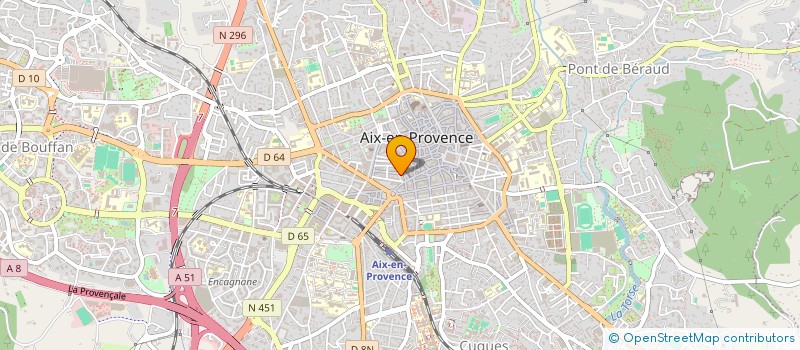 localisation de l'entreprise MONSIEUR AARON LABO à AIX-EN-PROVENCE