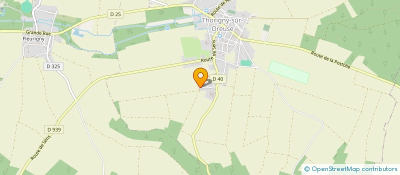 localisation de l'entreprise MONSIEUR AARON LEMAIRE  THORIGNY-SUR-OREUSE