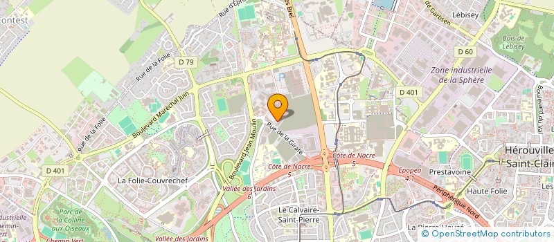 localisation de l'entreprise MONSIEUR AARON LEMARCHAND à CAEN