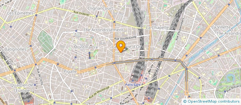 localisation de l'entreprise MONSIEUR AARON LUBULA LUBULA  PARIS