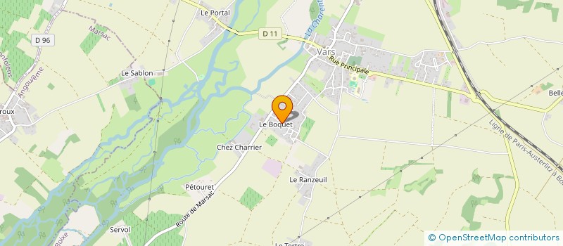 localisation de l'entreprise MONSIEUR AARON OLLINO  LA BOIXE