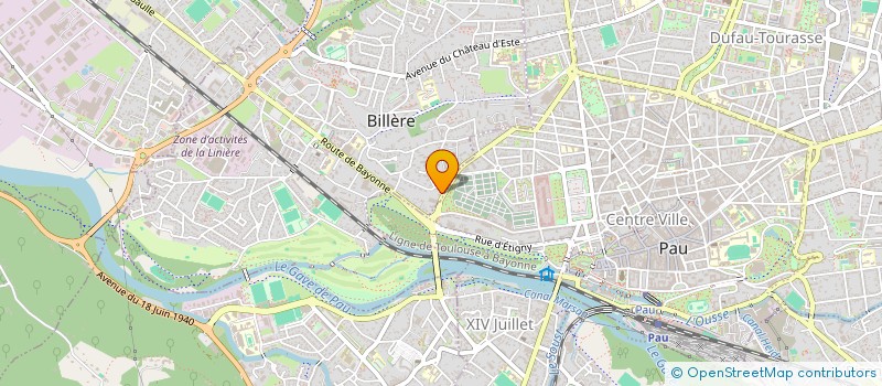 localisation de l'entreprise MONSIEUR AARON PASTOREL à BILLERE