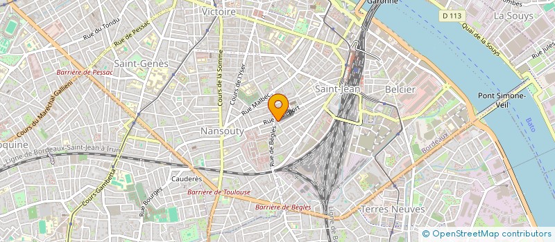 localisation de l'entreprise MONSIEUR AARON POOLE à BORDEAUX