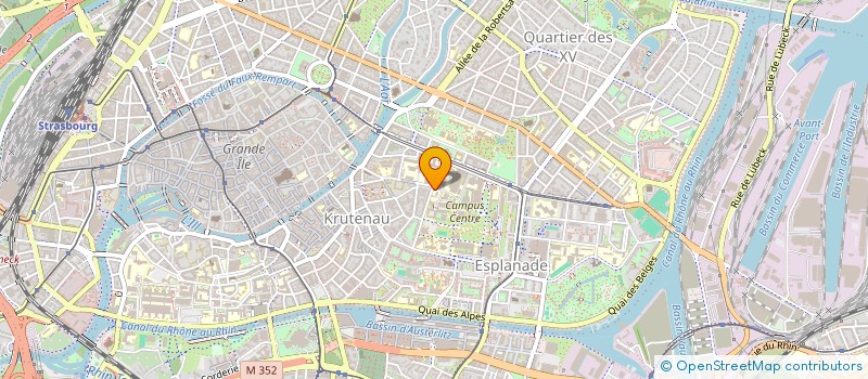 localisation de l'entreprise MONSIEUR AARON SIMON à STRASBOURG